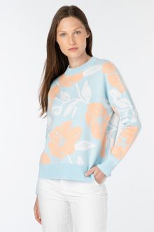 Floral Crew - Kinross Cashmere