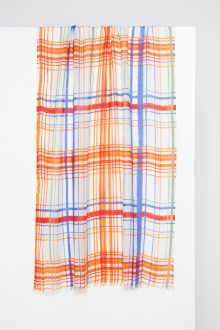 Plaid Print Scarf - Kinross Cashmere