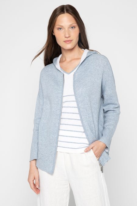 Zip Hoodie - Kinross Cashmere