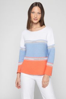 Wide Stripe Boatneck - Kinross Cashmere