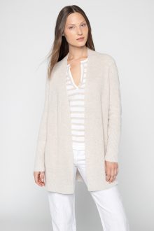 Easy Rib Cardigan - Kinross Cashmere