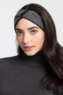 Colorblock Twisted Headband - Kinross Cashmere