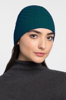 Textured Hat - Kinross Cashmere