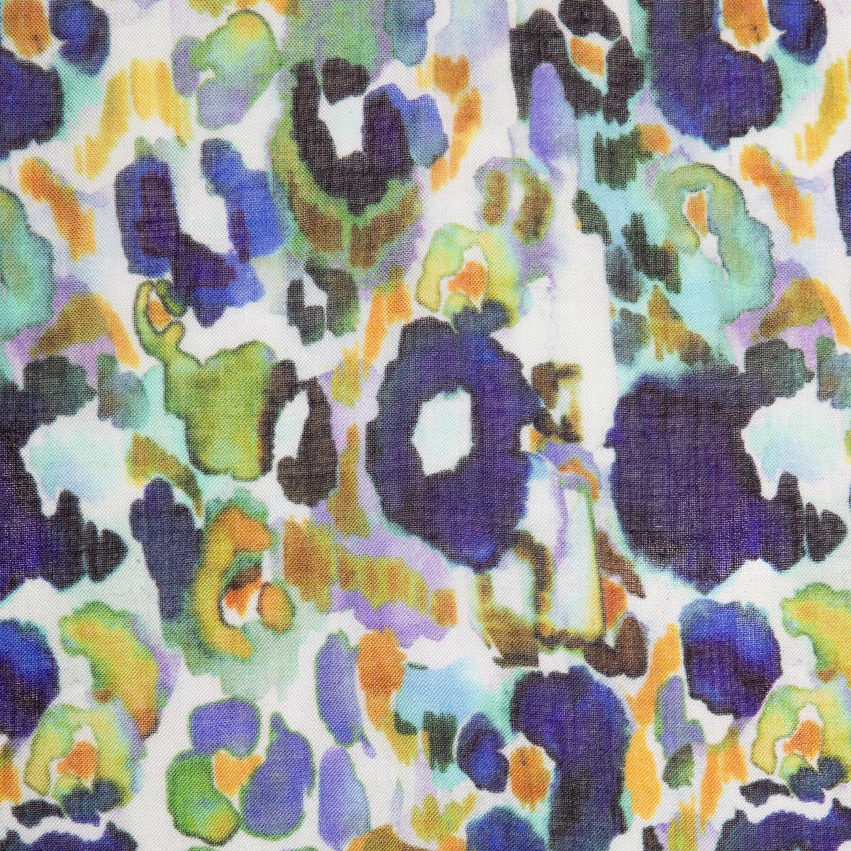 Animal Floral Print Scarf - Kinross Cashmere