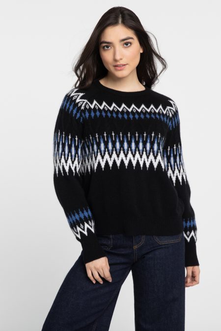 Slouchy Alpine Crew - Kinross Cashmere