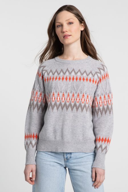 Slouchy Alpine Crew - Kinross Cashmere