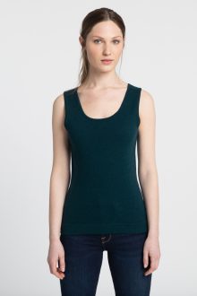 Scoop Neck Tank - Kinross Cashmere