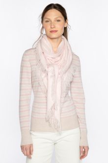 Fringe Triangle Wrap - Kinross Cashmere