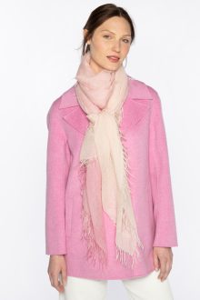 Multicolor Spray Print Scarf - Bloom - Kinross Cashmere