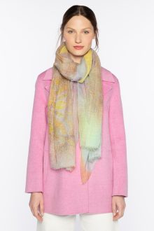 Chiffon Paisley Print Scarf - Kinross Cashmere