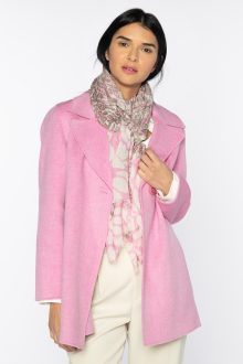 Dancing Petals Print Scarf - Bloom - Kinross Cashmere