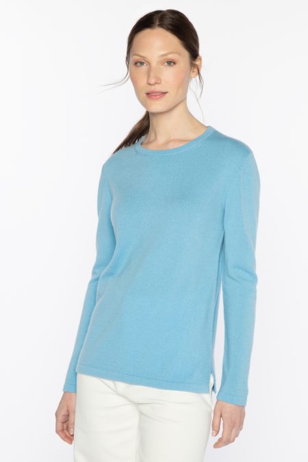 Long Sleeve Crew - Kinross Cashmere