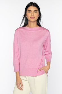 Hi Low Boatneck - Kinross Cashmere