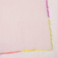 Festival Fringe Scarf - Rosa - Kinross Cashmere