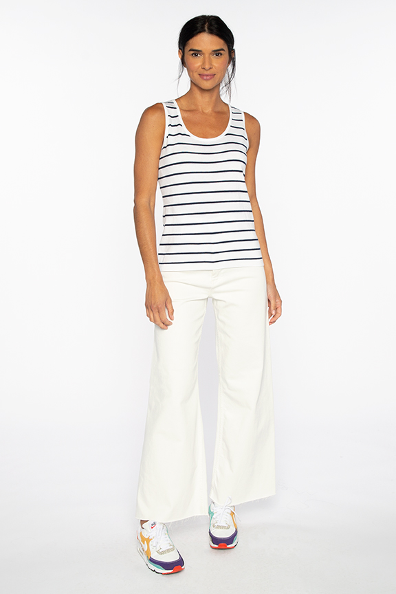 Scoopneck Tank - Kinross Cashmere