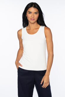 Scoopneck Tank - Kinross Cashmere