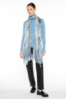 Python Print Scarf - Como - Kinross Cashmere