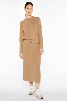 Rib Skirt - Kinross Cashmere