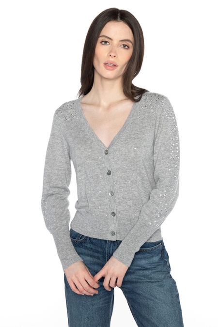 Crystal Cardigan - Kinross Cashmere