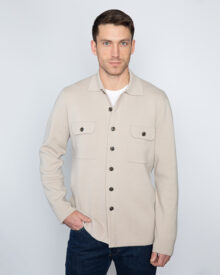 Doubleknit Shirt Jacket - Kinross Cashmere