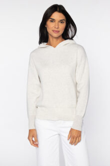 Doubleknit Pullover Hoodie - Kinross Cashmere