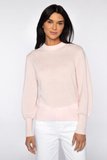 Gathered Shoulder Crew - Kinross Cashmere