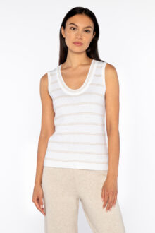 Textured Tank - Kinross Cashmere