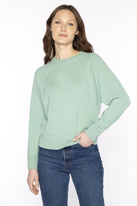 Rib Trim Sweatshirt