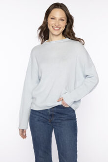 Slouchy Roll Trim Pullover