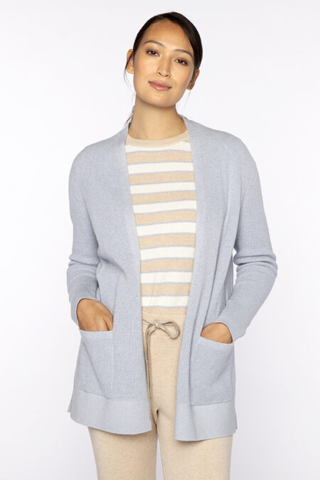 Thermal Easy Cardigan - Kinross Cashmere