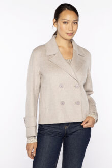 Short Trench Coat - Kinross Cashmere