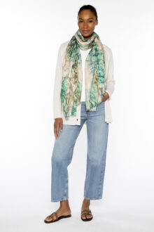 Island Skin Print Scarf