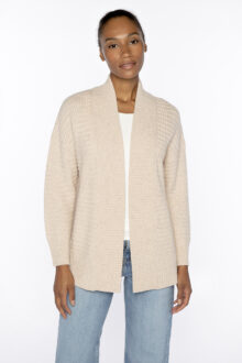 Luxe Textured Easy Cardigan