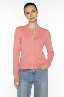 Snap and Ribbon Cardigan