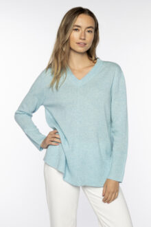 Buttoned Shoulder Pullover