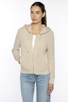 Sequin Thermal Zip Hoodie