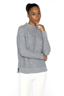 Marled Garter Funnel