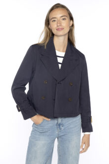 Lightweight Crop Trench - Kinross Cashmere