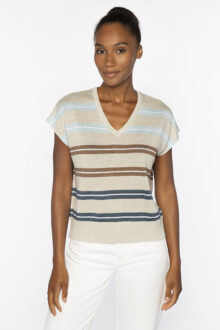 Cap Slv Vee - Kinross Cashmere