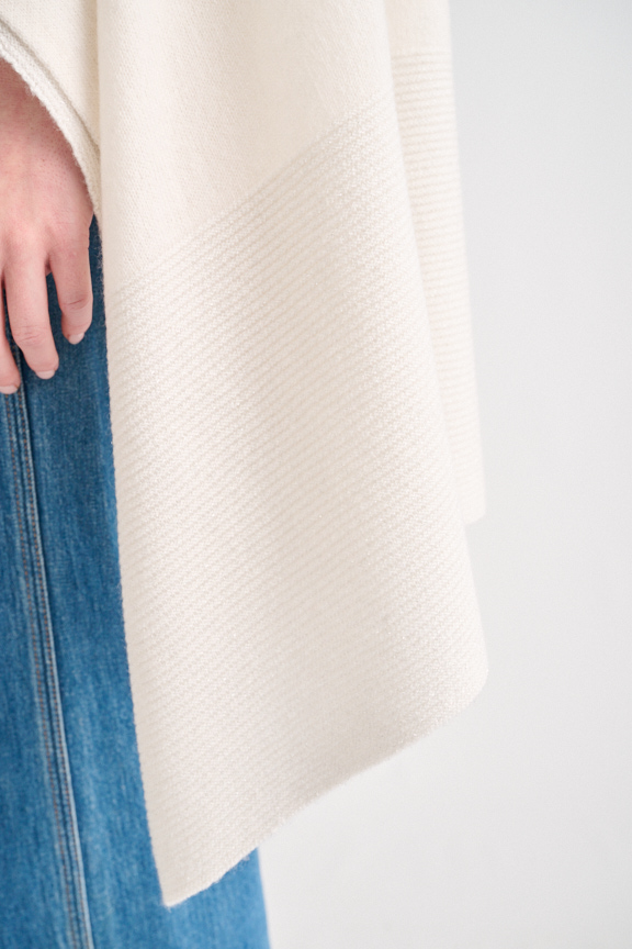 Lurex Stripe Wrap - Kinross Cashmere