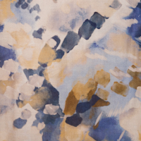 Abstract Print Scarf - Kinross Cashmere