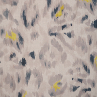 Painted Leopard Print Scarf - Kinross Cashmere