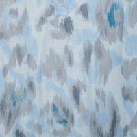 Painted Leopard Print Scarf - Kinross Cashmere