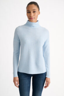 Textured Slouchy Funnel - Kinross Cashmere