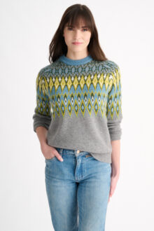 Fairisle Crew - Kinross Cashmere