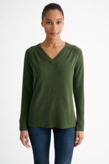 Relaxed Vee - Kinross Cashmere