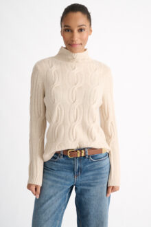 Luxe Cable Funnel - Kinross Cashmere