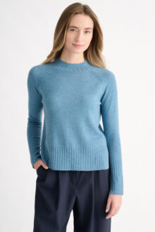 Rib Trim Funnel - Kinross Cashmere