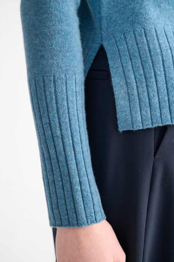 Rib Trim Funnel - Kinross Cashmere