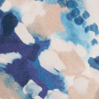Abstract Print Vee - Kinross Cashmere